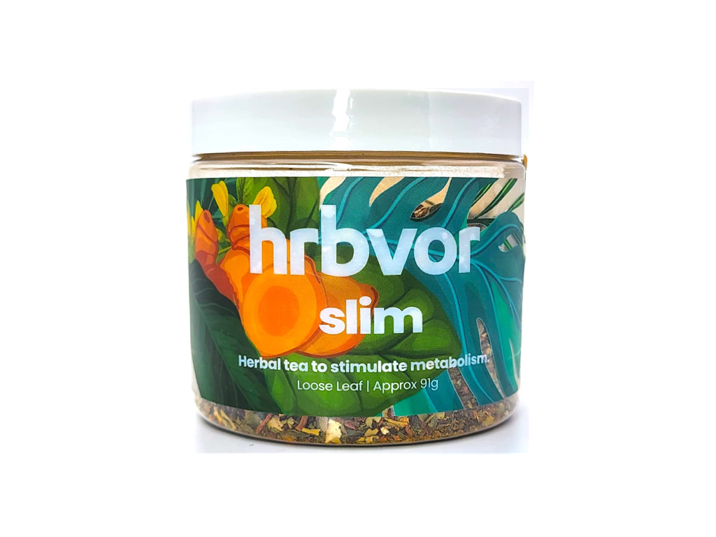 SLIM | Boost metabolism with this fragrant blend of organic herbs to curb cravings and reduce bloating. | 28 servings